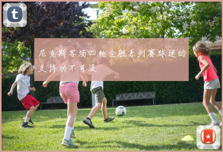 尼克斯客场四轮全胜系列赛球迷的支持功不可没